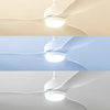 Ventilador de Techo con Luz LED y 3 Aspas ABS Flaled InnovaGoods Blanco 36 W 52