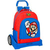 Mochila Escolar con Ruedas Super Mario 22,5 L