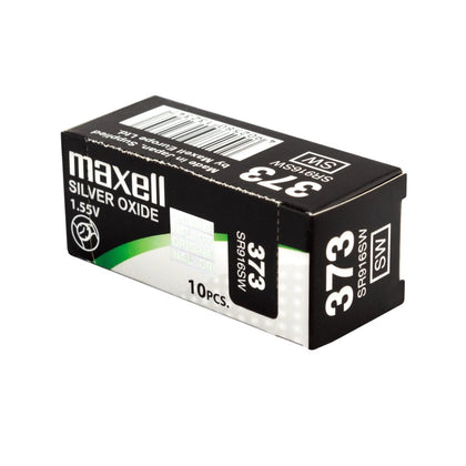 10x Maxell 373 Pila Botón Oxido de Plata SR916W 1.55V - movilcom.com