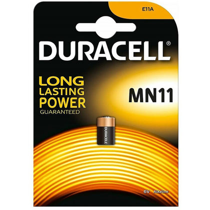 1x Duracell MN11 / A 11 / 11A Pila Alcalina 6V Long Lasting Power - movilcom.com
