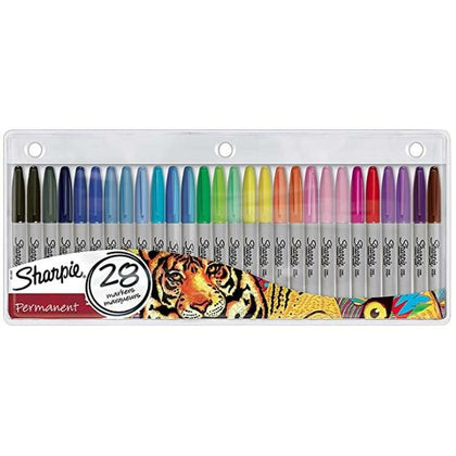 Set de Rotuladores Sharpie Multicolor Permanente 28 piezas 1 unidad