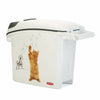 Bote de comida para mascotas Curver Love Pets Blanco 15 L 6 Kg