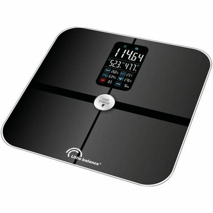 Báscula Digital de Baño Little Balance Cardio Connect-4 Negro 180 kg