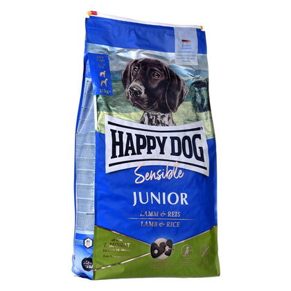Pienso Happy Dog Sensible Junior Cachorro/Junior Cordero Arroz 10 kg