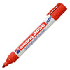 Rotulador permanente Edding e-8030 Rojo (10 Unidades)