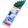 Marcador Edding 4200 Pincel Verde (10 Unidades)