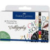 Set de Rotuladores Faber-Castell Pitt Artist Caligrafía Estuche Multicolor (5 Unidades)