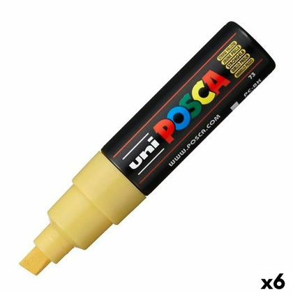 Rotuladores POSCA PC-8K Amarillo (6 Unidades)