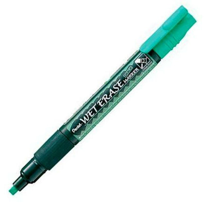 Rotuladores de tiza líquida Pentel Wet Erase Verde (12 Piezas)