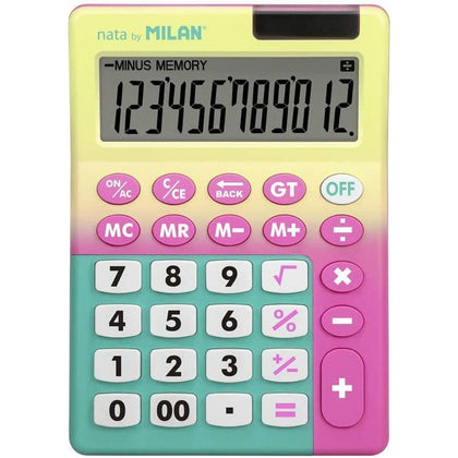 Calculadora Milan Sunset Amarillo Rosa