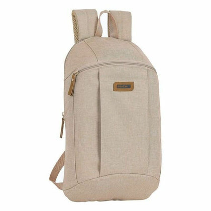 Mochila Casual Safta Beige