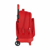 Mochila Escolar con Ruedas Compact Sevilla Fútbol Club M918 Rojo (33 x 45 x 22 cm)