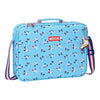 Cartera Escolar Rollers Moos Rollers Azul claro Multicolor (38 x 28 x 6 cm)