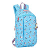 Mochila Casual Rollers Moos M821 Azul claro Multicolor (22 x 39 x 10 cm)