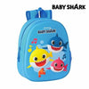 Mochila Infantil 3D Baby Shark M890 Azul claro 27 x 32 x 10 cm