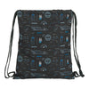 Mochila Saco Infantil Batman M196 Negro