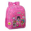 Mochila Escolar Art Club LOL Surprise! Art club Fucsia 32 X 38 X 12 cm