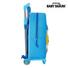 Mochila Escolar 3D con Ruedas 705 Baby Shark M020H Azul 27 x 32 x 10 cm