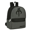 Mochila para Portátil The Mandalorian 632158902 Negro Gris (31 x 40 x 16 cm)