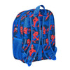 Mochila Infantil 3D Spiderman Great power Rojo 27 x 33 x 10 cm Azul