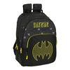 Mochila Escolar Batman Comix Amarillo Negro 32 x 42 x 15 cm