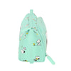 Estuche Escolar con Accesorios Snoopy Friends forever Menta (32 Piezas)