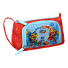 Estuche Escolar SuperThings Kazoom kids Azul Rojo 20 x 11 x 8.5 cm (32 Piezas)