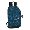 Mochila Casual Kelme Break Negro Azul marino (22 x 39 x 10 cm)