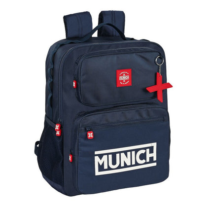 Mochila para Portátil Munich Storm Azul marino (33 x 42 x 16 cm)