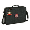 Cartera Escolar Paul Frank Team player Negro (38 x 28 x 6 cm)