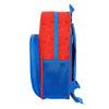 Mochila Escolar Super Mario Azul Rojo 28 x 34 x 10 cm