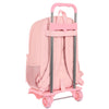 Mochila Escolar con Ruedas Munich Makeup Rosa (30 x 46 x 14 cm)