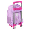 Mochila Escolar con Ruedas My Little Pony Lila 26 x 34 x 11 cm