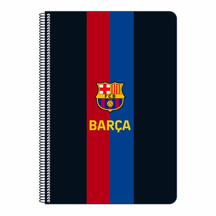 Libreta F.C. Barcelona Granate Azul marino A4 80 Hojas