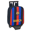 Mochila Escolar con Ruedas F.C. Barcelona Granate Azul marino (22 x 27 x 10 cm)