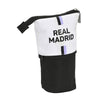 Estuche Cubilete Real Madrid C.F. Negro Blanco (8 x 19 x 6 cm)