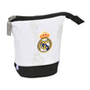 Estuche Cubilete Real Madrid C.F. Negro Blanco (8 x 19 x 6 cm)