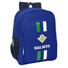 Mochila Escolar Real Betis Balompié Azul (32 x 38 x 12 cm)