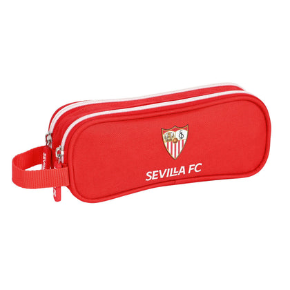 Portatodo Doble Sevilla Fútbol Club Rojo (21 x 8 x 6 cm)