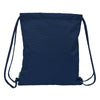 Bolsa Mochila con Cuerdas Benetton Love Azul marino 35 x 40 x 1 cm