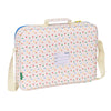 Cartera Escolar Benetton Topitos (38 x 28 x 6 cm)