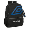 Mochila Escolar Umbro Flash Negro (32 x 44 x 16 cm)