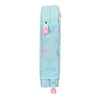 Estuche Escolar con Accesorios Glow Lab Cute doll 12.5 x 19.5 x 4 cm Azul (28 piezas)