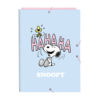 Carpeta Clasificadora Snoopy Imagine Azul A4