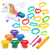 Juego de Plastilina PlayGo Multicolor (25 Piezas) Unicornio