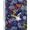 Cuaderno Grafoplas Star Multicolor 80 Hojas Cuarto (12 Unidades)