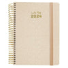 Agenda Grafoplas Metallic 2024 Arena 15 x 21 cm