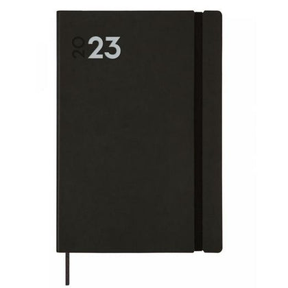 Agenda Finocam Dynamic Mara Y1 2023 Negro (16,5 x 24 cm)