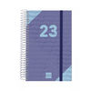 Agenda Finocam Year 2023 11,7 x 18,1 cm Azul