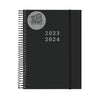 Agenda Finocam 2023-2024 15,5 x 21,2 cm Negro